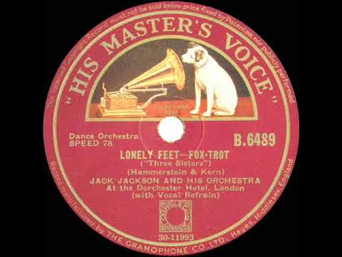 1934 Jack Jackson - Lonely Feet (with vocal trio)