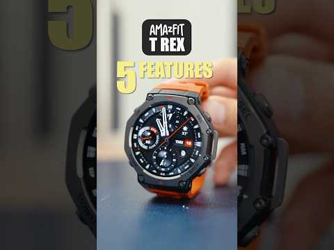 5 Favorite Features on Amazfit T-Rex 3