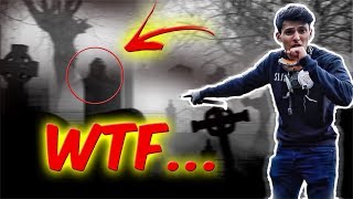 HAUNTED GRAVEYARD AT 3 AM (SCARY!)