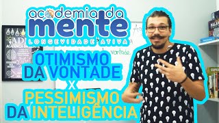 AULA 3 - O PESSIMISMO DA INTELIGÊNCIA E O OTIMISMO DA VONTADE