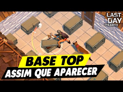 ASSIM QUE FAZ BASE TOP APARECER NA INVASÃO - Last Day On Earth