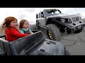 the MONSTER TRUCK is BACK!!!!  mini jeep surprise for Adley & Niko! thanks Jenny & Spacestation ❤️