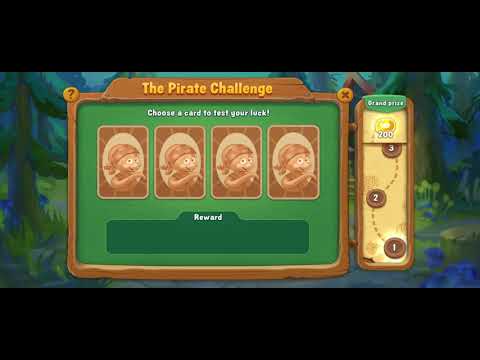 Fishdom Test Luck on The Pirate Challenge, Only Passed Stage One 😭