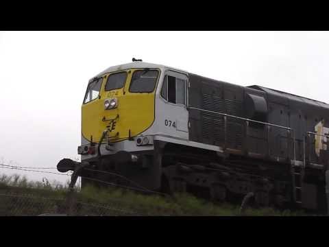 Irish Rail class 071 (074) + Tara Mines - Ossory Road, Dublin.
