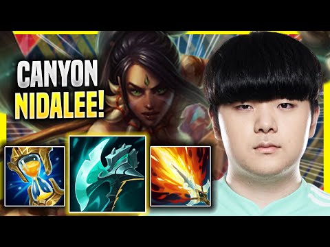 CANYON IS SO GOOD WITH NIDALEE! - DK Canyon Plays Nidalee JUNGLE vs Rek'sai! | Season 2022