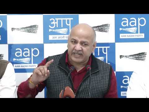 AAP Senior Leader & Deputy CM Manish Sisodia Says "Attack on Delhi CM is a Conspiracy by BJP"