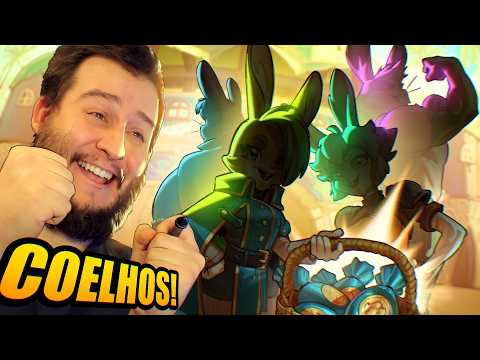 DEZ HORAS desenhando COELHOS em 16 MINUTOS de VÍDEO!