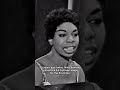 65 years ago, Nina Simone debuted on The Ed Sullivan Show with unforgettable performances! #shorts