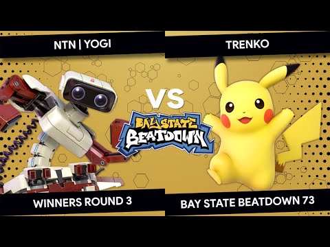 Bay State Beatdown 73 - Trenko (Pikachu) vs NTN | Yogi (ROB) - Winners Round 3