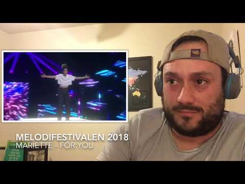 Melodifestivalen Reaction Request 2018 MARIETTE For You!