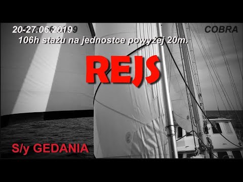 Internship cruise (for captain) on the sailing ship s/y Gedania - 2019 (reedit)