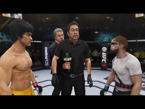 Bruce Lee vs. Beyond Dood Evil (EA sports UFC 3)
