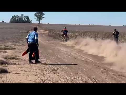 Rally Santafesino 2025, Arequito Santa Fe. Apenas vi el barro ya era tarde, casi caída.