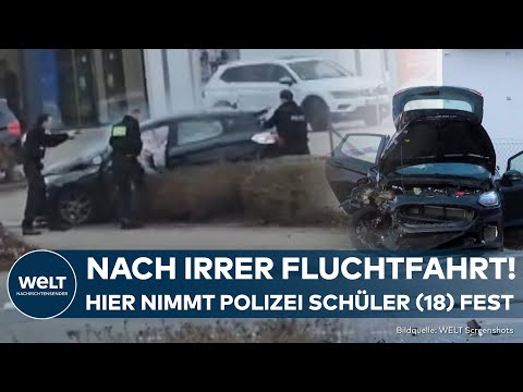 MORD IN ST. LEON-ROT: Fluchtfahrt endet tragisch – Schüler knallt mit 160 km/h in Gegenverkehr