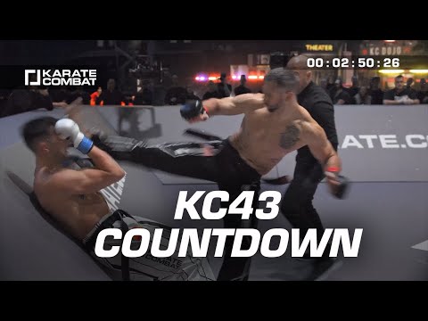 30mins of KNOCKOUTS | Get ready for KARATE COMBAT 43 | KC43