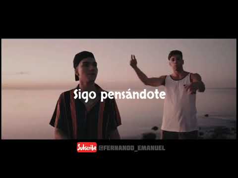 Joaco X Ezequiel Feat. XOVOX - Sigo Pensándote (letra)