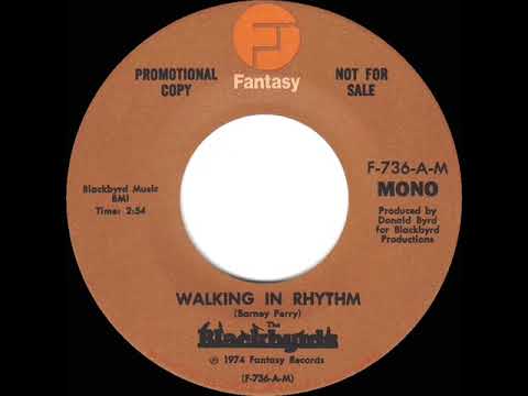 1975 Blackbyrds - Walking in Rhythm (mono radio promo 45)