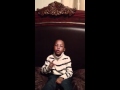 Preschooler Sings Shot For Me With Drake