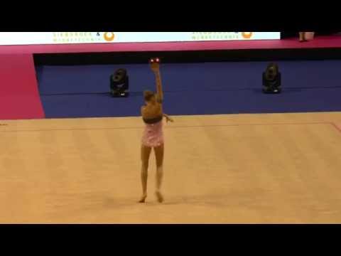 BM 2014 Qualification Nicole Weinl, Ball, Austria