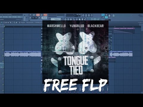 [Free flp] Marshmello x YUNGBLUD x blackbear - Tongue Tied | FL STUDIO 12