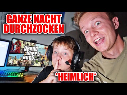HEIMLICH NACHT DURCHZOCKEN MIT MAX 🎮 * * ELTERN AHNUNGSLOS * * 🤣 Ash
