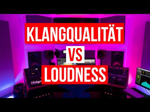 DE: Klangqualität versus Loudness im Audio Mastering