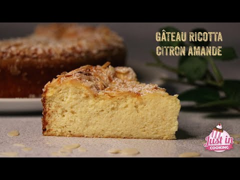 Moist ricotta lemon and almond cake
