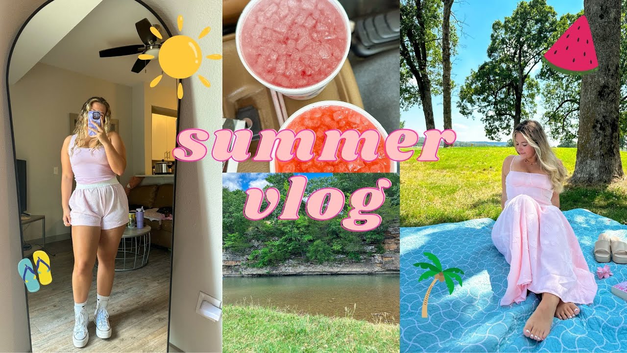 SUMMER VLOG: lake days, fun activities, solo dates