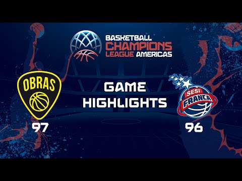 Obras Basket vs. Sesi Franca - Game Highlights