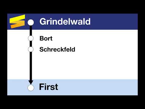 Gondelbahn Ansagen - Grindelwald – First