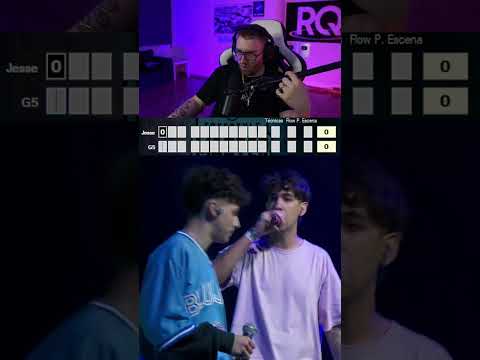 RODRIGO QUESADA VOTA EL ACAPELA DE JESSE PUNGAZ VS G5 EN FMS ARGENTINA J1