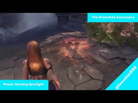 ESO Housing: Tamriel Tours Spotlight - The Erstwhile Sanctuary @Feendish898
