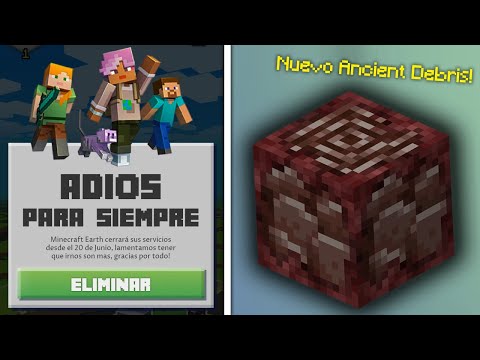 MINECRAFT EARTH WILL CLOSE AND SOMETHING ELSE!  |  News Minecraft PE & Bedrock Edition (MINECRAFT NEWS)