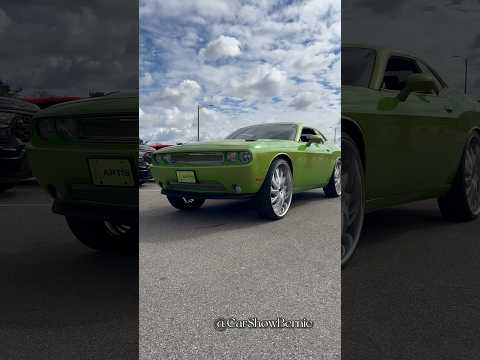 Dodge Challenger on Artis Wheels during the 2023 Florida Classic Weekend