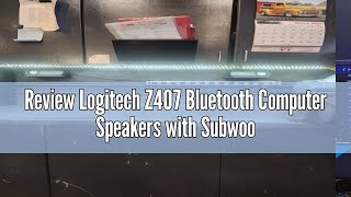 Review Logitech Z407 Bluetooth Computer Speakers with Subwoofer and Wireless Control, Immersive Soun