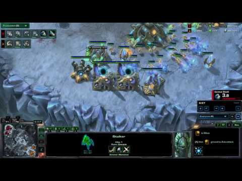 Starcraft 2 - TvP - Drunkenboi vs Rodzynnn on Frozen Temple