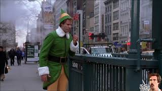 ELF - Eating gum of subway railing!