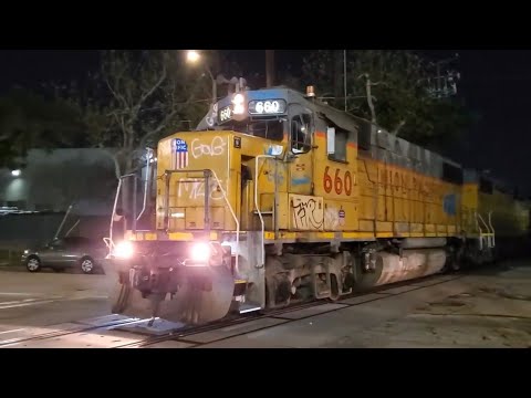 Union Pacific 660 on the LOG09R. 2/18/22