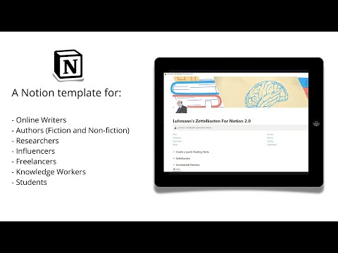 Zettelkasten for Notion | Prototion | Buy Notion Template