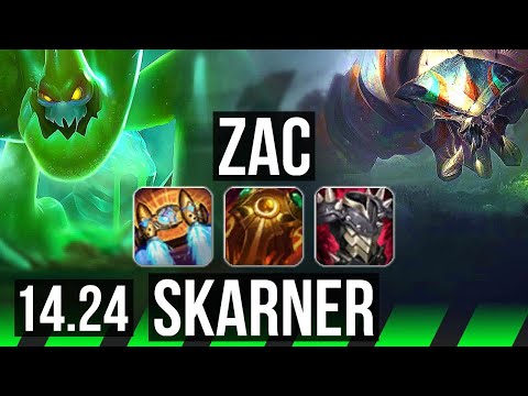ZAC vs SKARNER (JGL) | KR Master | 14.24