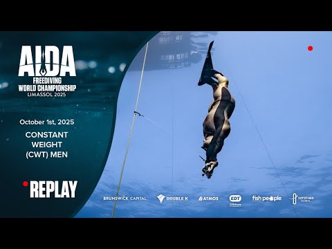 CWT Men: AIDA Depth World Championship Limassol 2025 - Constant Weight