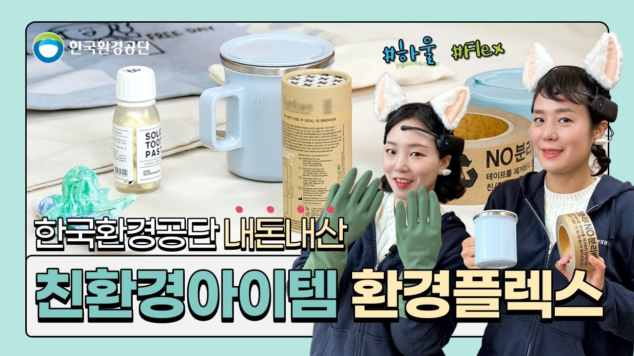 한국환경공단 꿀팁 친환경아이템 환경하울~~ 대방출!