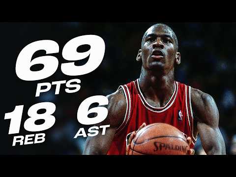 Michael Jordan's CAREER-HIGH 69-PT Performance | 35th Anniversary