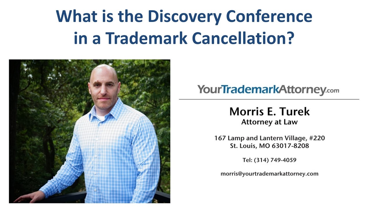 What is the Discovery Conference in a Trademark Cancellation?