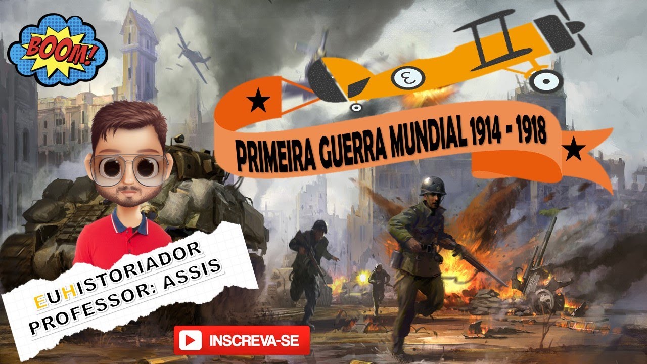 PRIMEIRA GUERRA MUNDIAL 9º ANO - MAPA MENTAL