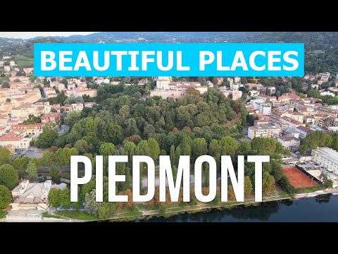 Piedmont beautiful places to visit | Cities, vacation, tourism, attractions | 4k video | Italy drone