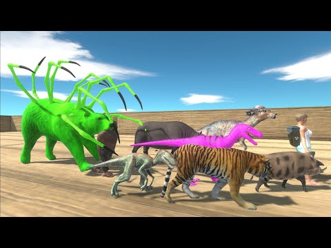 Escape from ALIEN BEAR - Animal Revolt Battle Simulator
