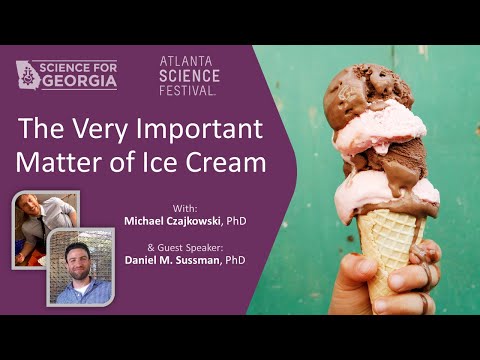 The Very Important *Matter* of Ice Cream