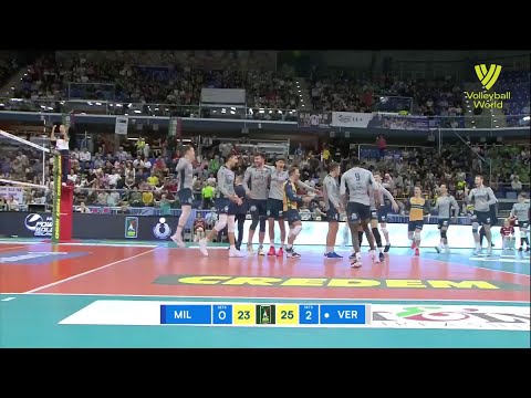 Allianz Milano vs. WithU Verona - FIVB - SuperLega - Match Highlights