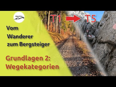 Vom Bergwanderer zum Bergsteiger: Diese WEGEKATEGORIEN solltet IHR kennen!